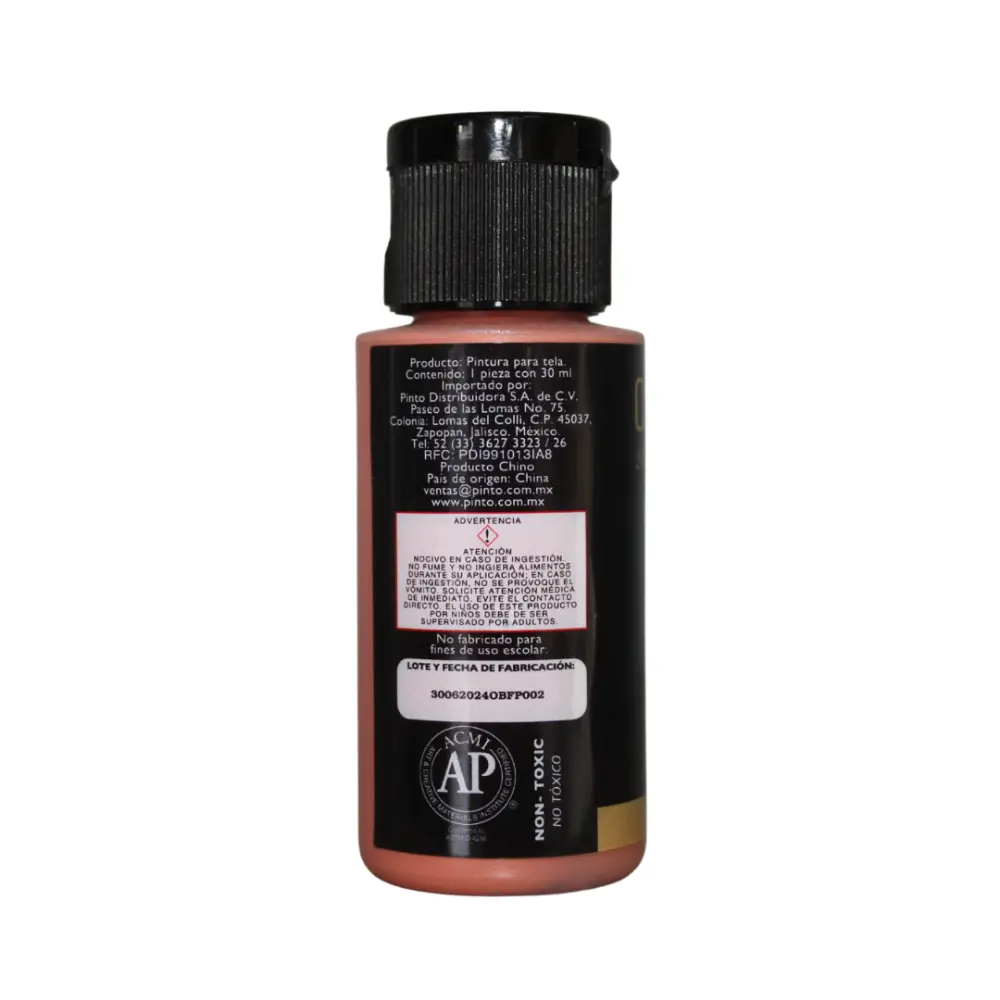 962 SALMON 30ml PINTURA TEXTIL OBERTONE 301102 - Image 3