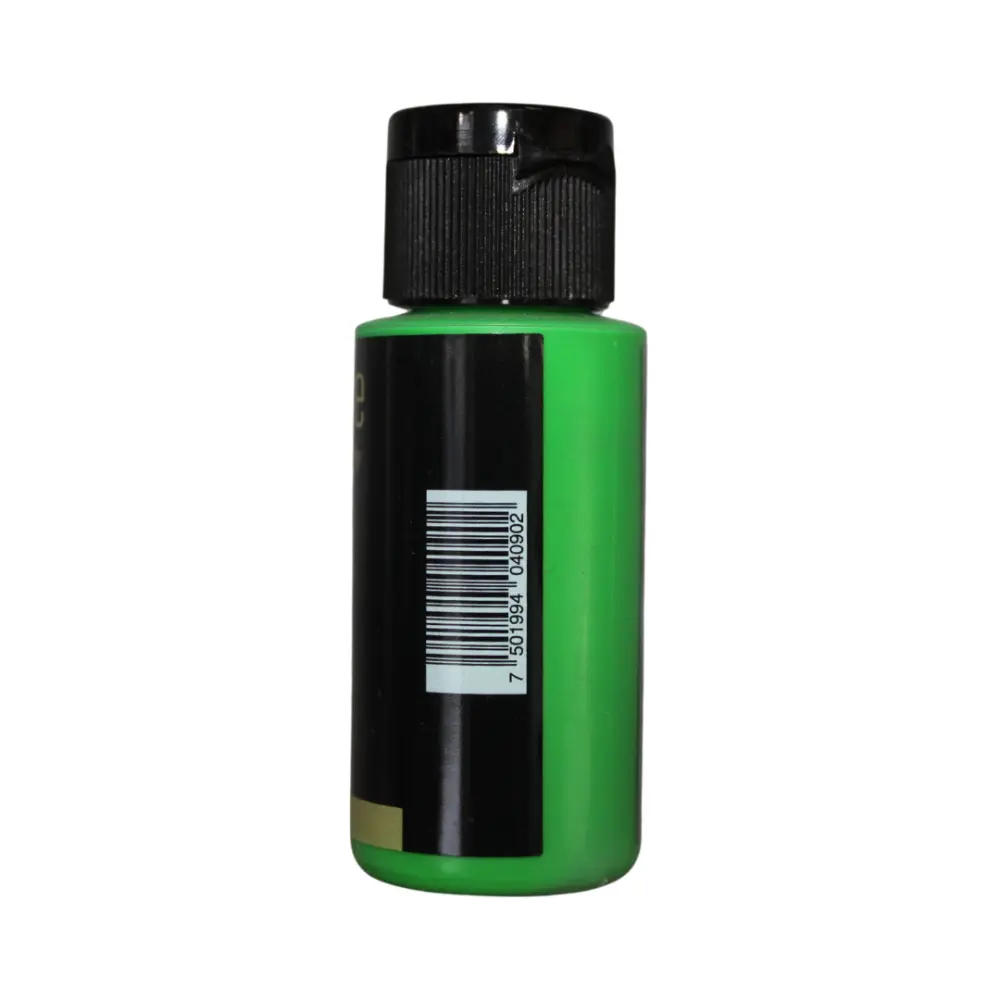 980 VERDE NEON 30ml PINTURA TEXTIL OBERTONE 301116 - Image 2