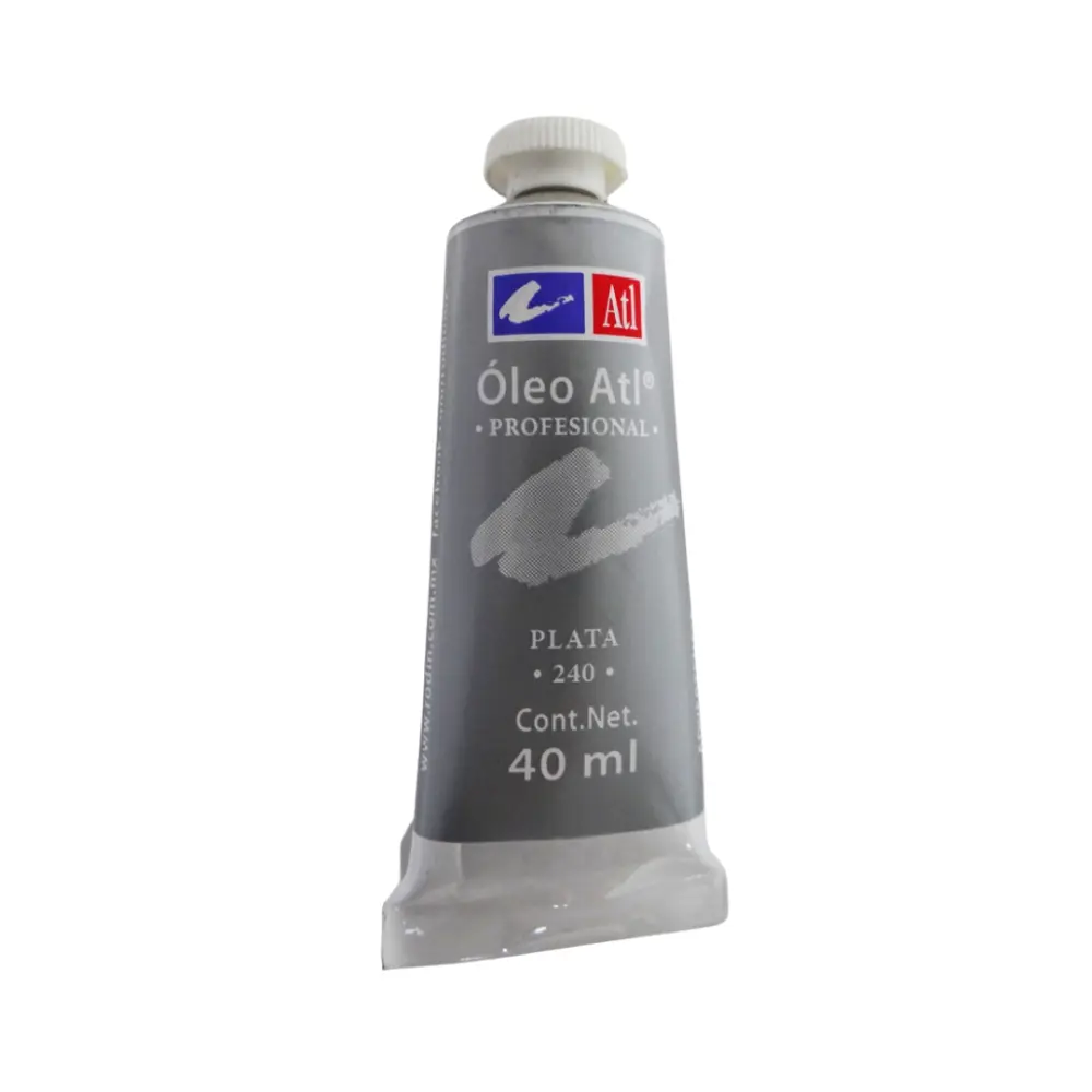 OLEO METALICO T-14 PLATA #240 301524