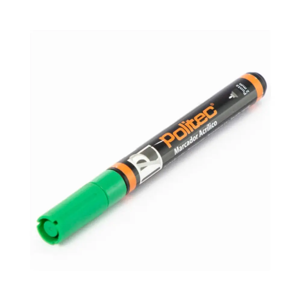 Marcador acrilico Politec 2 mm Verde Claro 312 301586 - Image 2