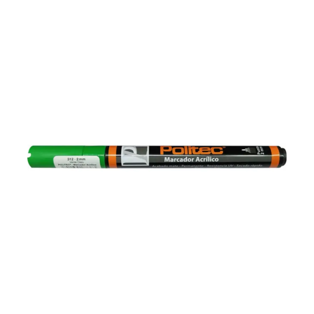 Marcador acrilico Politec 2 mm Verde Claro 312 301586 - Image 3