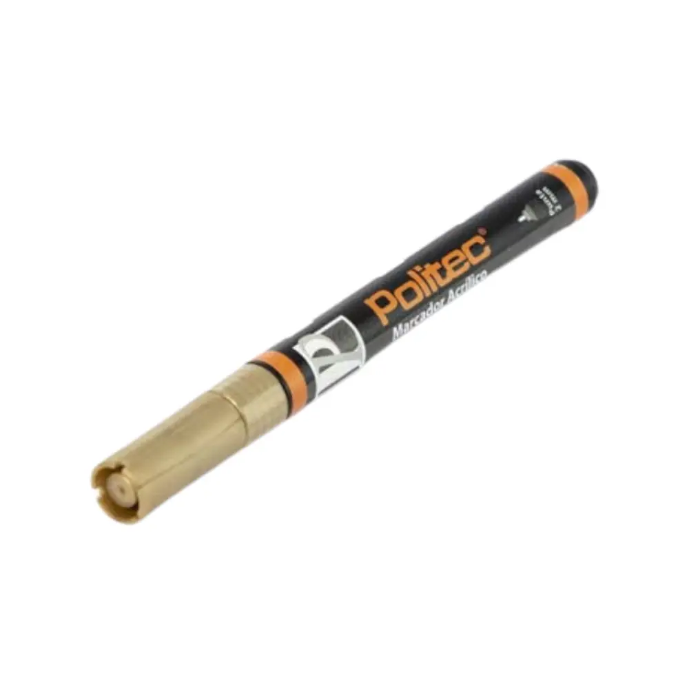 Marcador acrilico Politec 2 mm Oro 700 301618