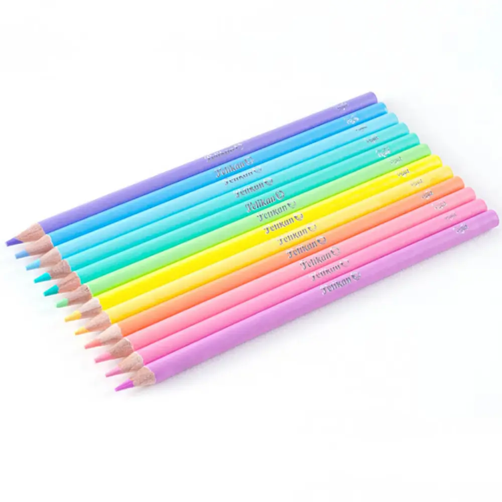 COLORES PELIKAN PASTEL ESTUCHE C/12 PZAS. - Image 3