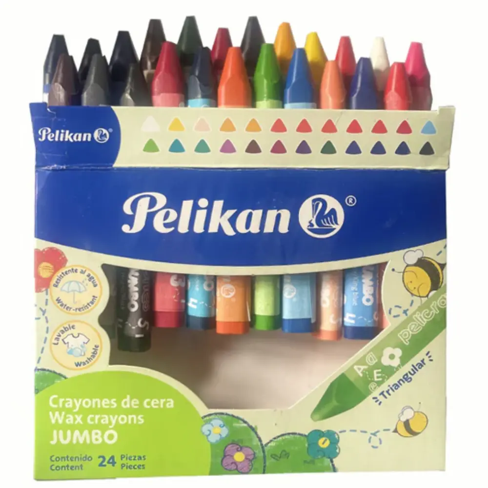 CRAYON PELIKAN JUMBO TRIANGULAR C/24 PZAS - Image 3