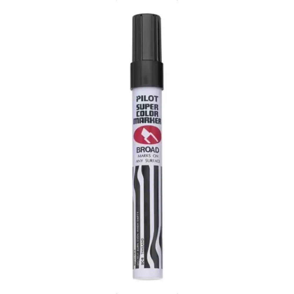 MARCADOR PERMANENTE RELLENABLE PILOT NEGRO SCB 44100 - Image 3